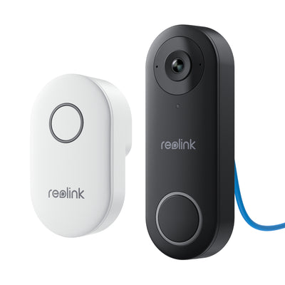 REOLINK Smart 5MP 2K Wired PoE Video Doorbell with Chime