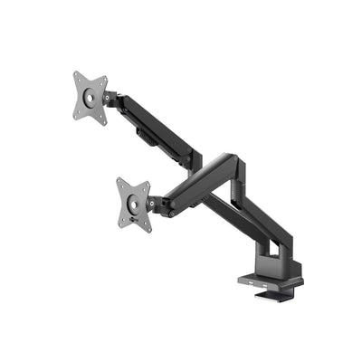 GOOBAY Dual Monitor Mount with Gas Spring (17 to 32 inches)