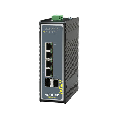 VOLKTEK INS-8624P 4 Ports GbE Managed PoE+ Switch with 2 SFP Ports