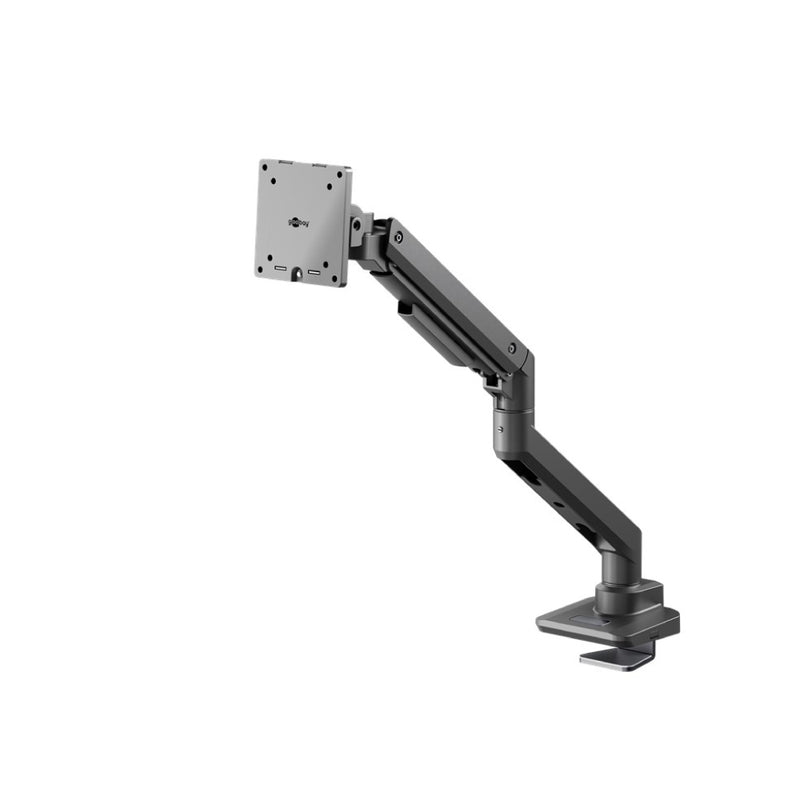 GOOBAY Single Monitor Mount Gaming with Gas Spring (17-49 Inch)