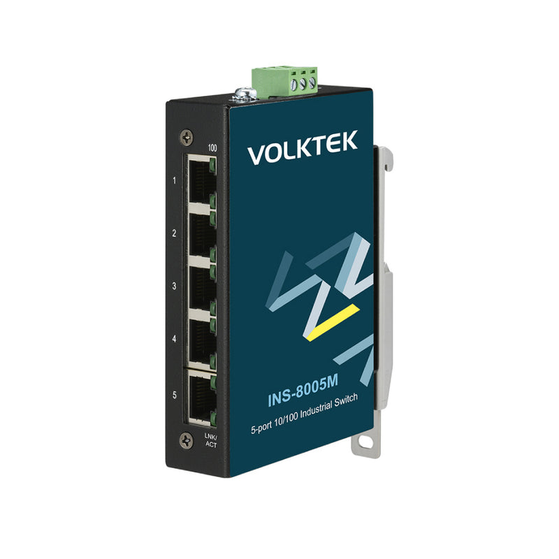 VOLKTEK INS-8005M 5 Ports FE DNV GL Certified Unmanaged Switch