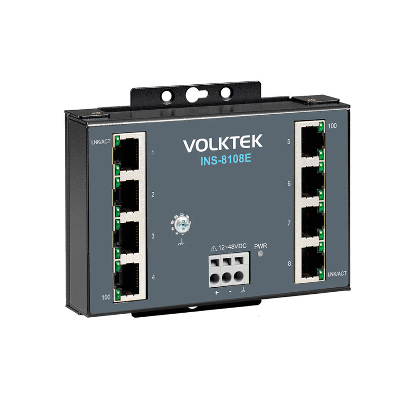 VOLKTEK INS-8108E 8-Ports FE Unmanaged Switch