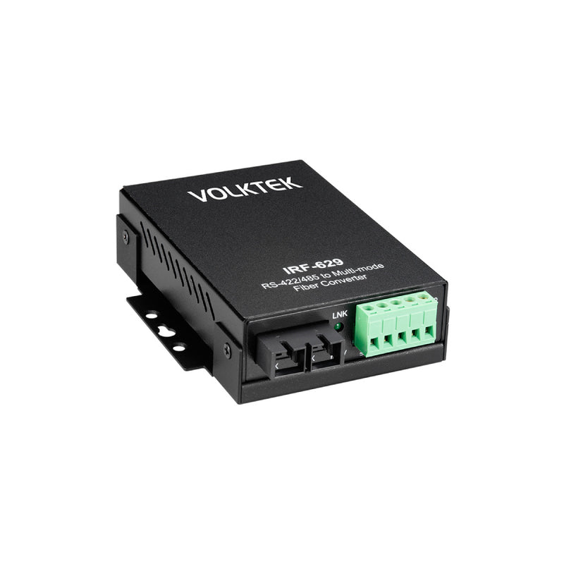 VOLKTEK IRF-629MC RS-422/485 to Multi-mode Fiber Converter, ST Connector, 2km