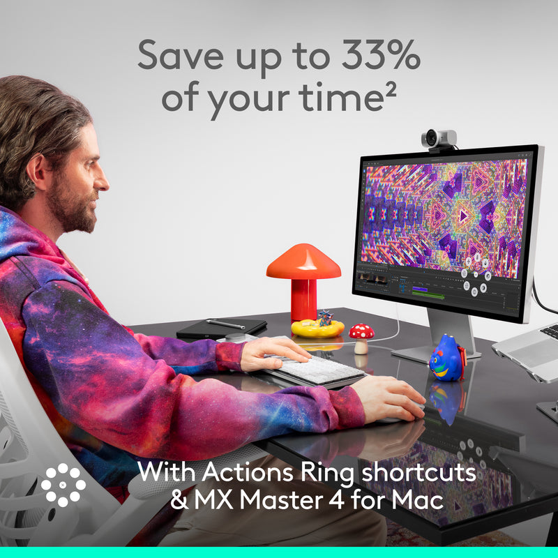 LOGITECH MX Master 4 High-Performance Wireless Mouse for Mac