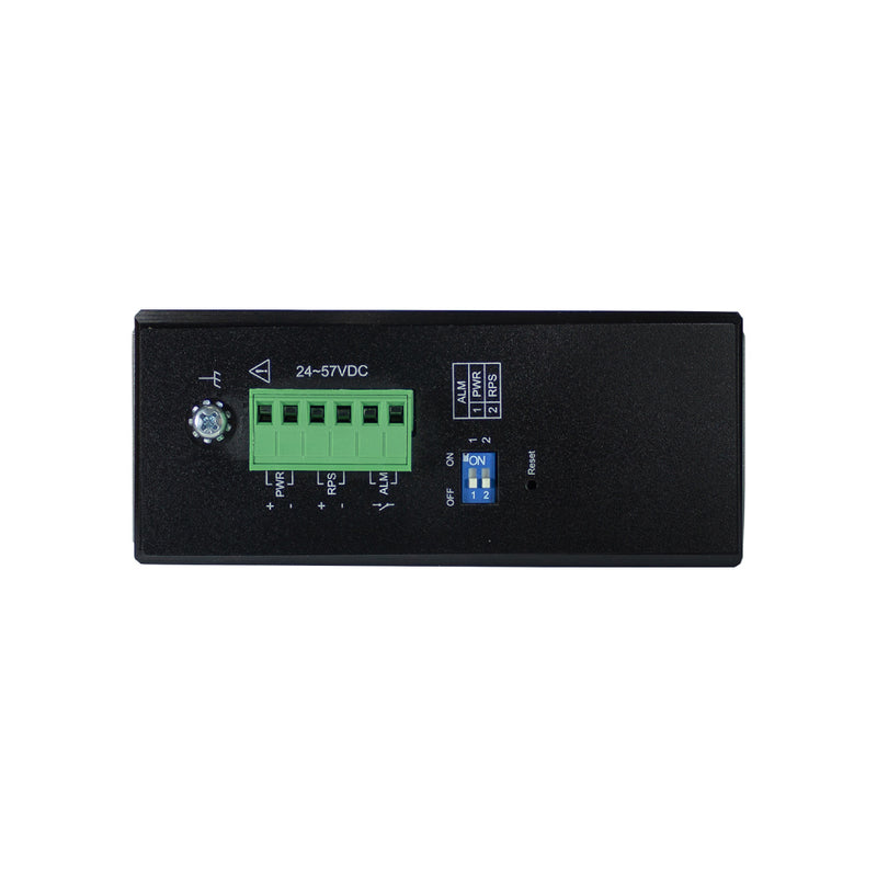 VOLKTEK IEN-8648PA-24V 8 Ports GbE Managed PoE+ Switch with 4 SFP Ports