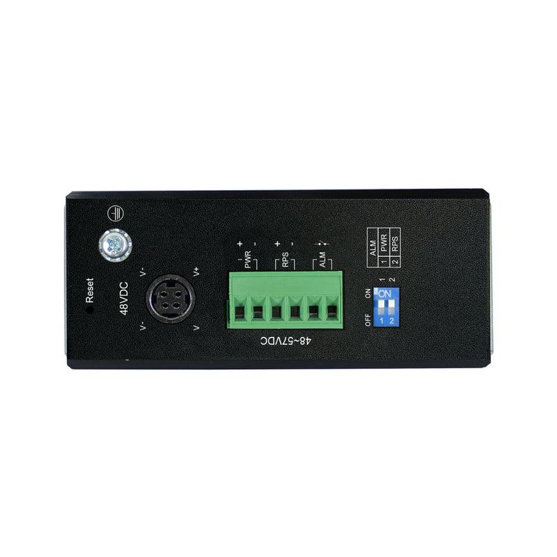 VOLKTEK INS-8424P 4 Ports GbE Unmanaged PoE+ Switch with 2 SFP Ports