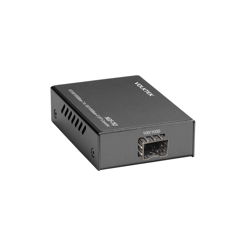 VOLKTEK NGF-763 100/1000BASE-TX to 100FX/1000BASE-X SFP Mini Media Converter