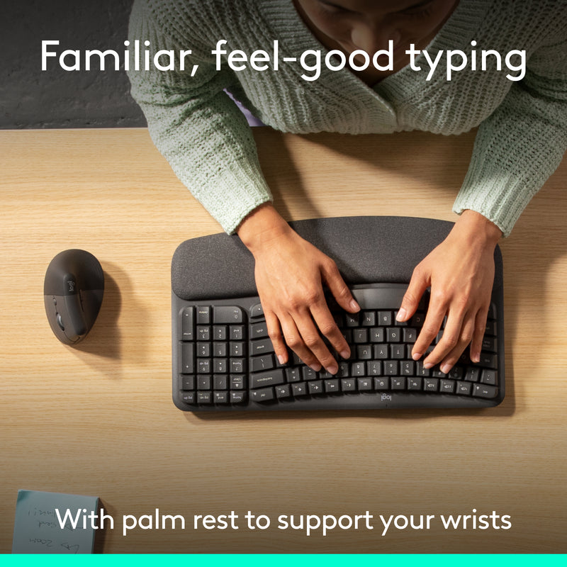 LOGITECH Wave Keys and Lift Combo