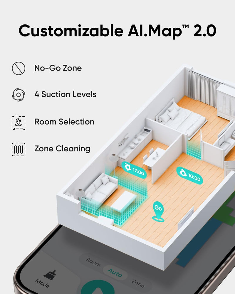 EUFY T2278 L60 Hybrid Robot Vacuum with Self Empty Station