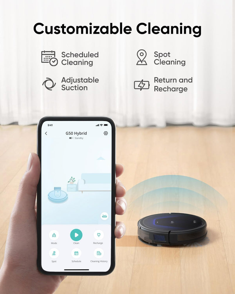 EUFY G50 Hybrid Robot Vacuum with Mop