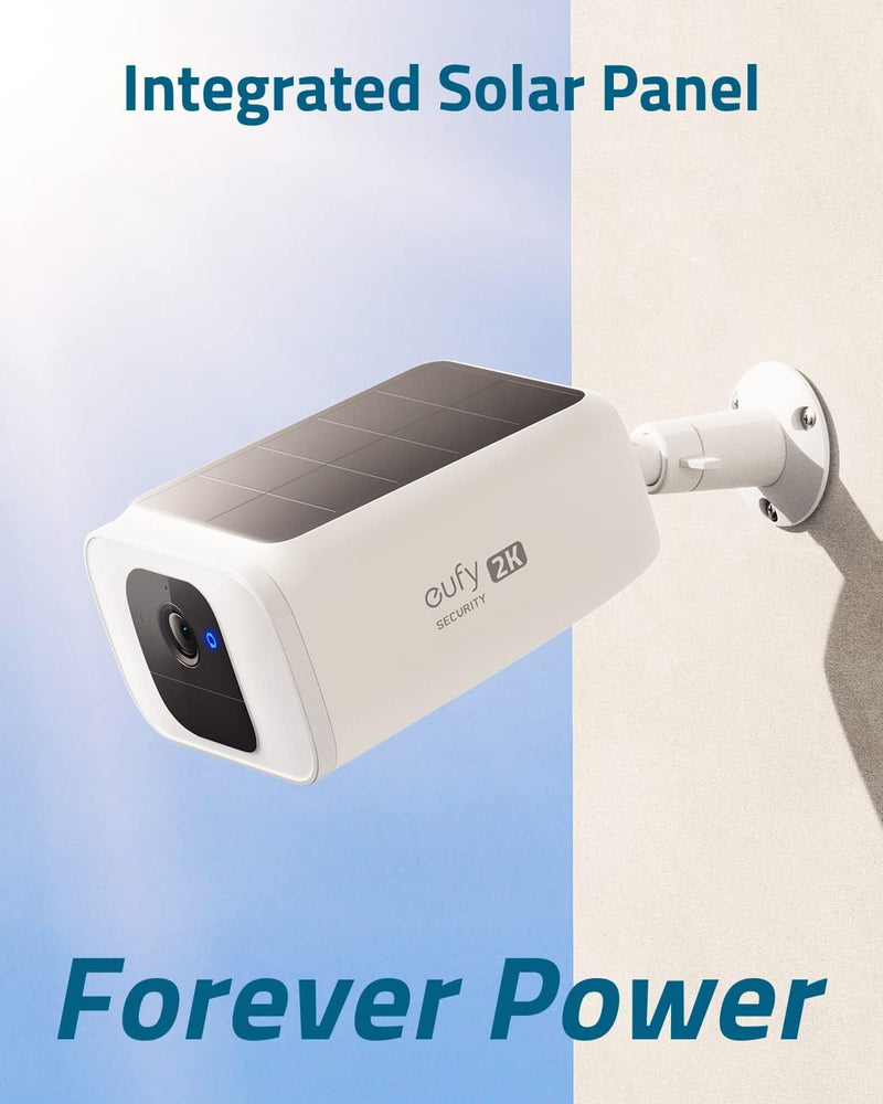 EUFY T8124 SoloCam S40 Solar Battery Camera, 2k Resolution, Human detection