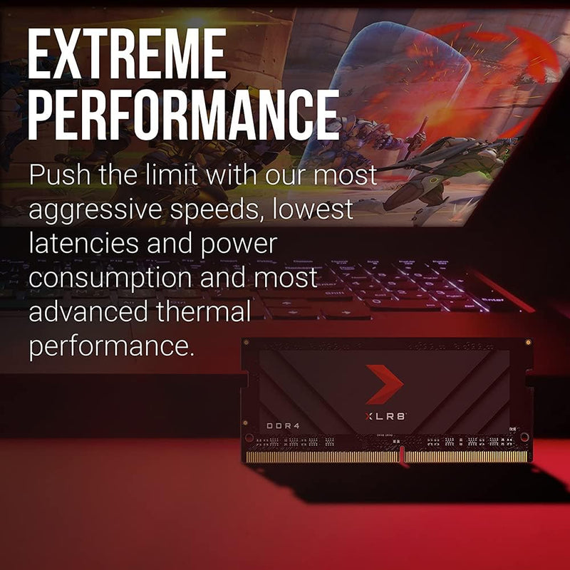 PNY XLR8 Gaming DDR4 3200MHz Notebook DRAM SODIMM 16GB Single Pack