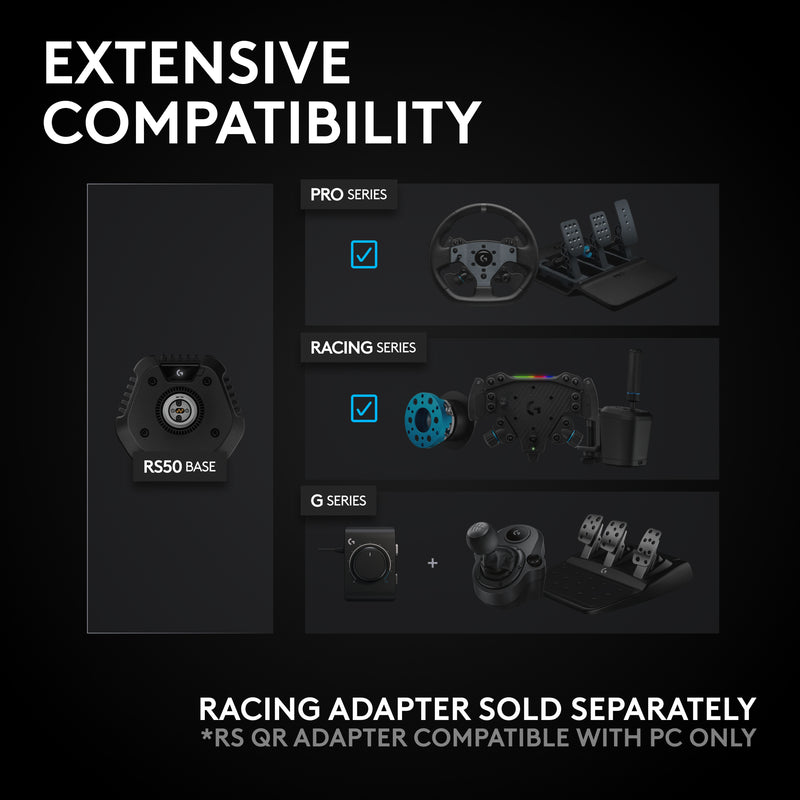 LOGITECH G RS50 System for PlayStation & PC