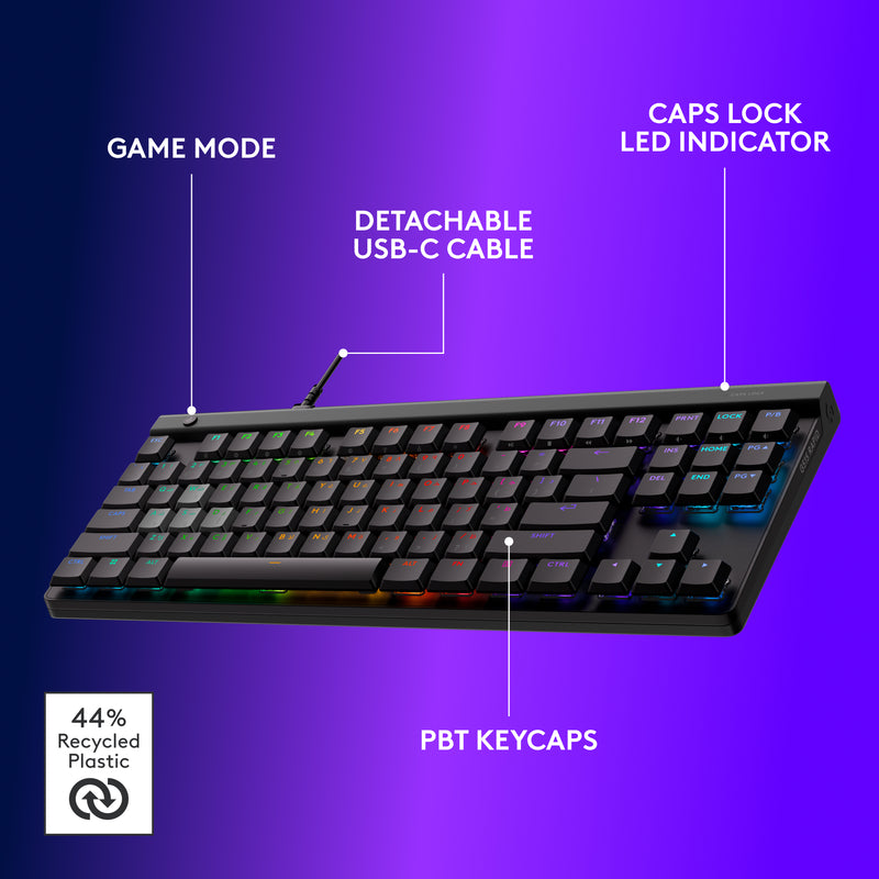 LOGITECH G515 Rapid TKL Low Profile Analog Gaming Keyboard 