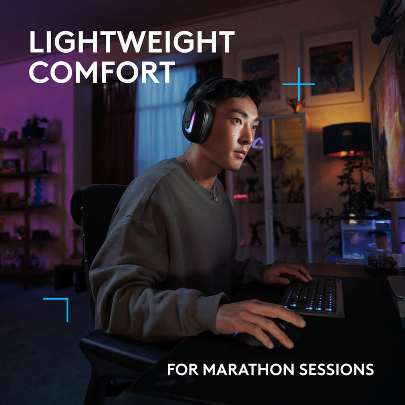 LOGITECH G522 LIGHTSPEED Wireless Gaming Headset with LIGHTSYNC RGB