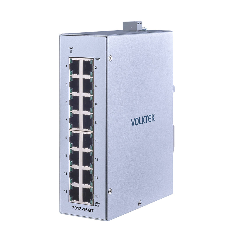 VOLKTEK Woodpecker 7013-16GT-I 16 Ports GbE Unmanaged Switch