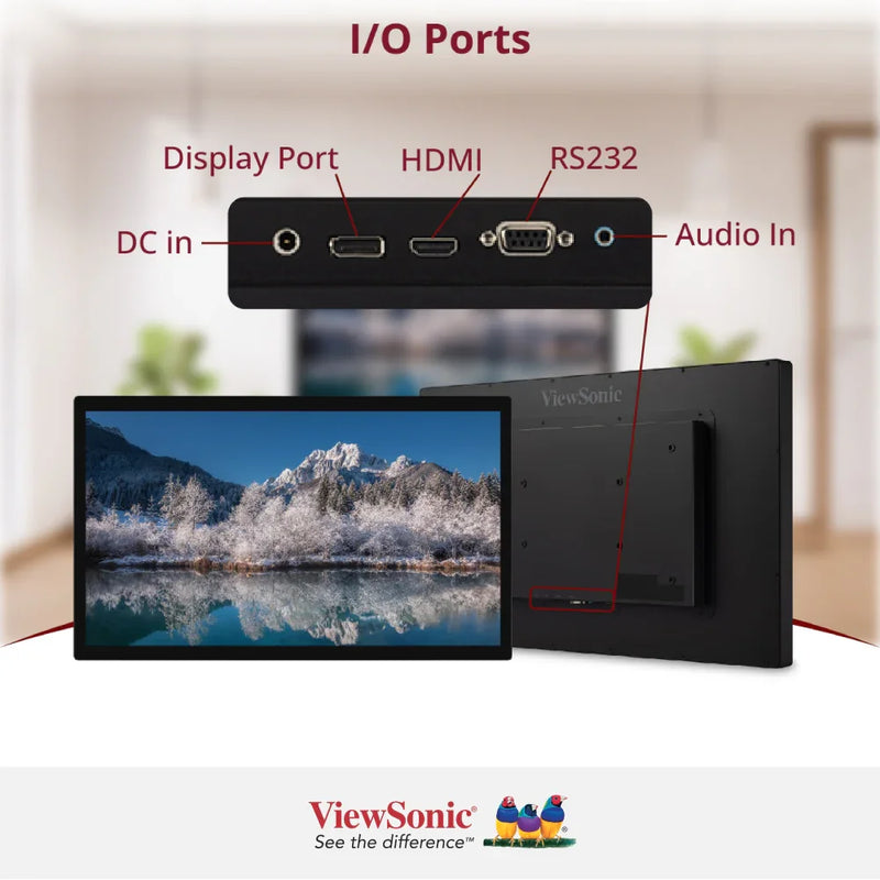 VIEWSONIC TD3207 32” Open Frame Touch Monitor with 24/7 Operation ...