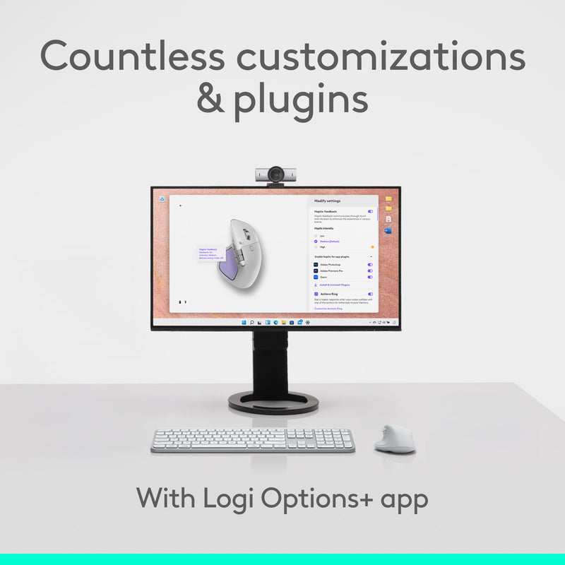 LOGITECH MX Master 4 High-Performance Wireless Mouse for Mac