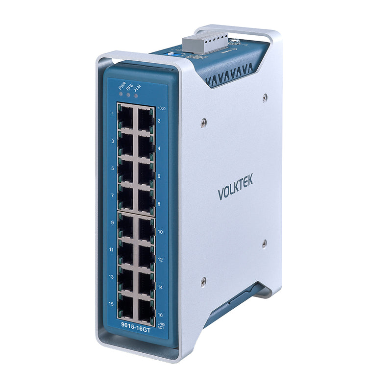 VOLKTEK Woodpecker 9015-16GT-I 16 Ports GbE Managed Switch
