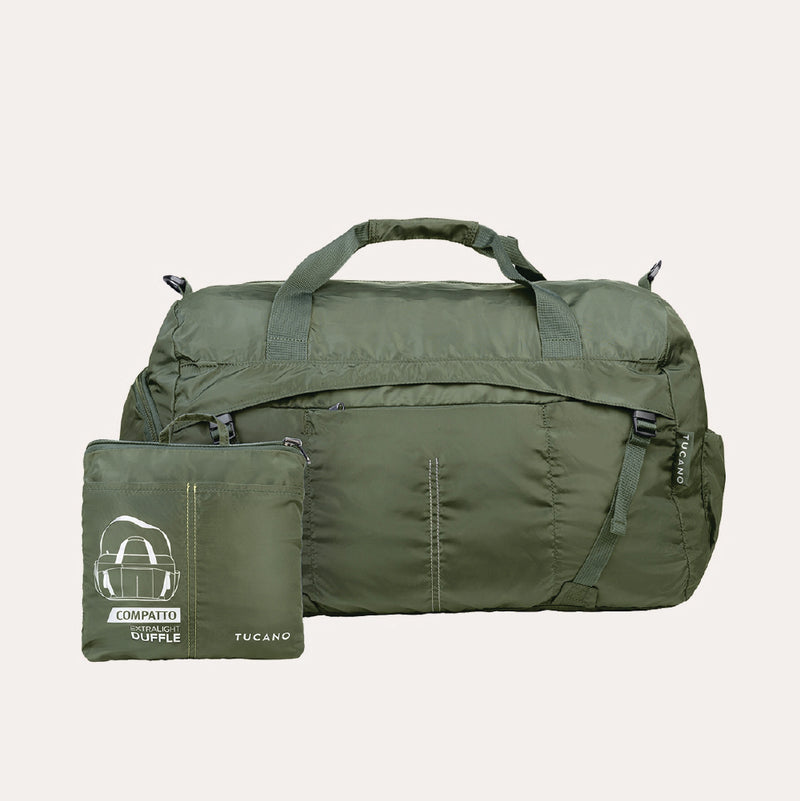 Tucano Foldable COMPATTO ECO DUFFLE Super Lightweight Foldable Weekender Bag