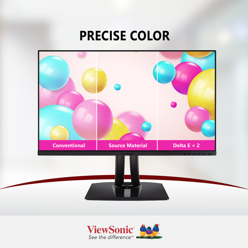 VIEWSONIC VP3256-4K 32" ColorPro 4K UHD Pantone Validated 100% sRGB Monitor with 60W USB-C