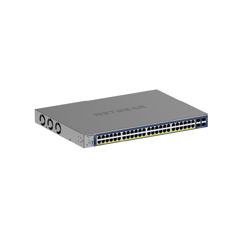 NETGEAR GS752TXPv3 52-Port Gigabit Ethernet Smart Managed PoE+ Switch (380W)