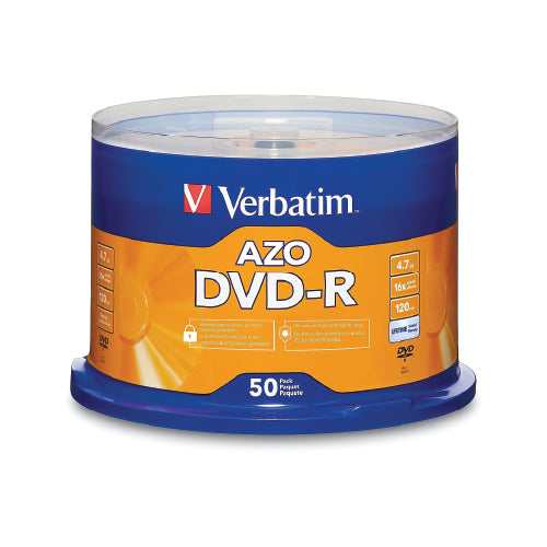 Verbatim DVD-R 4.7GB 16X 50pk Spindle      