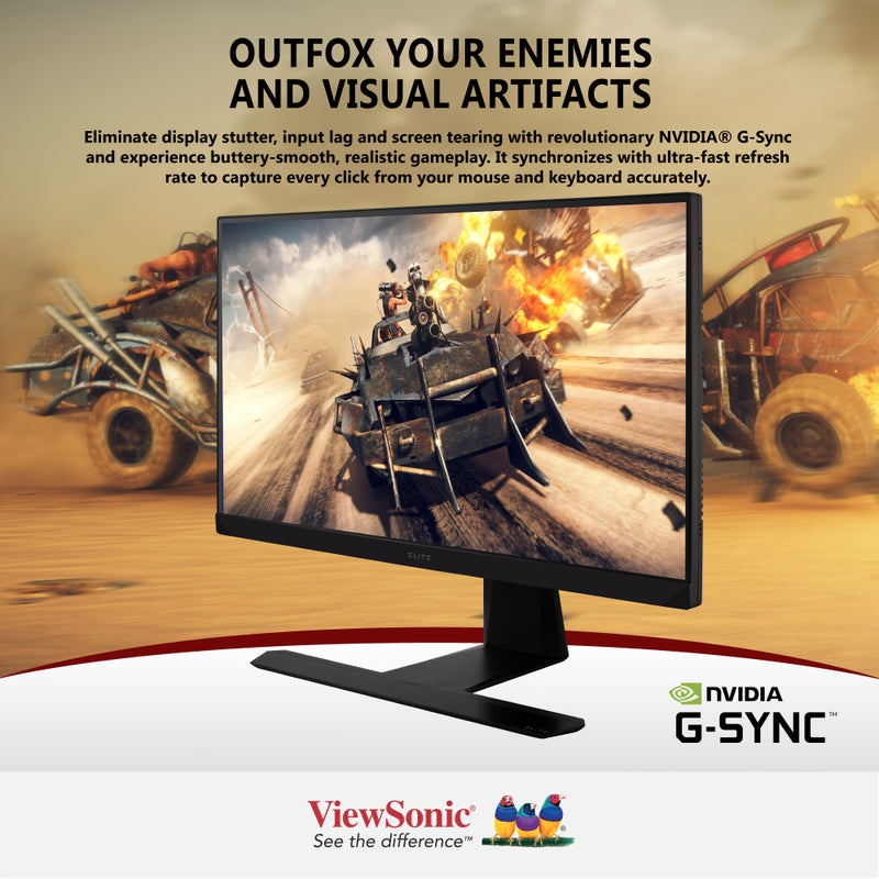 Viewsonic XG271QG 27” 240Hz IPS Gaming Monitor