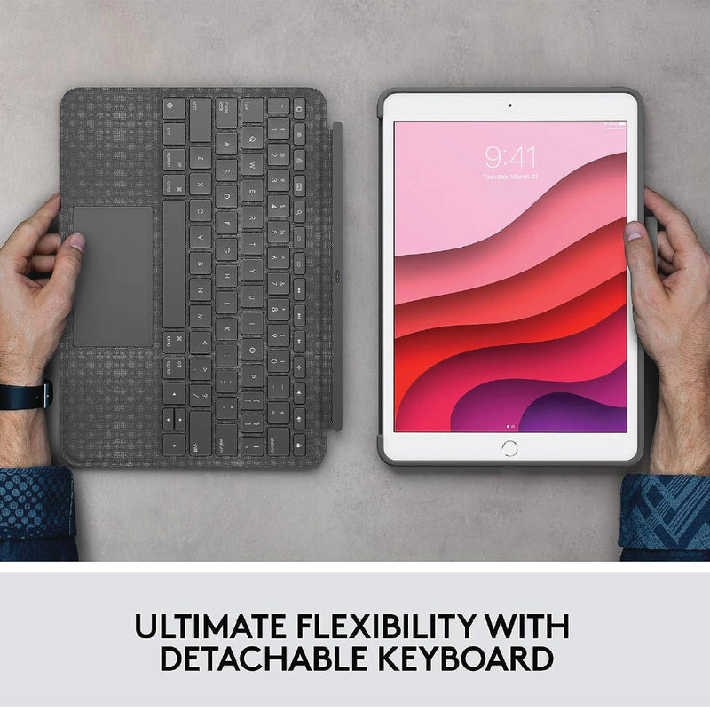 LOGITECH Combo Touch iPad Keyboard Case