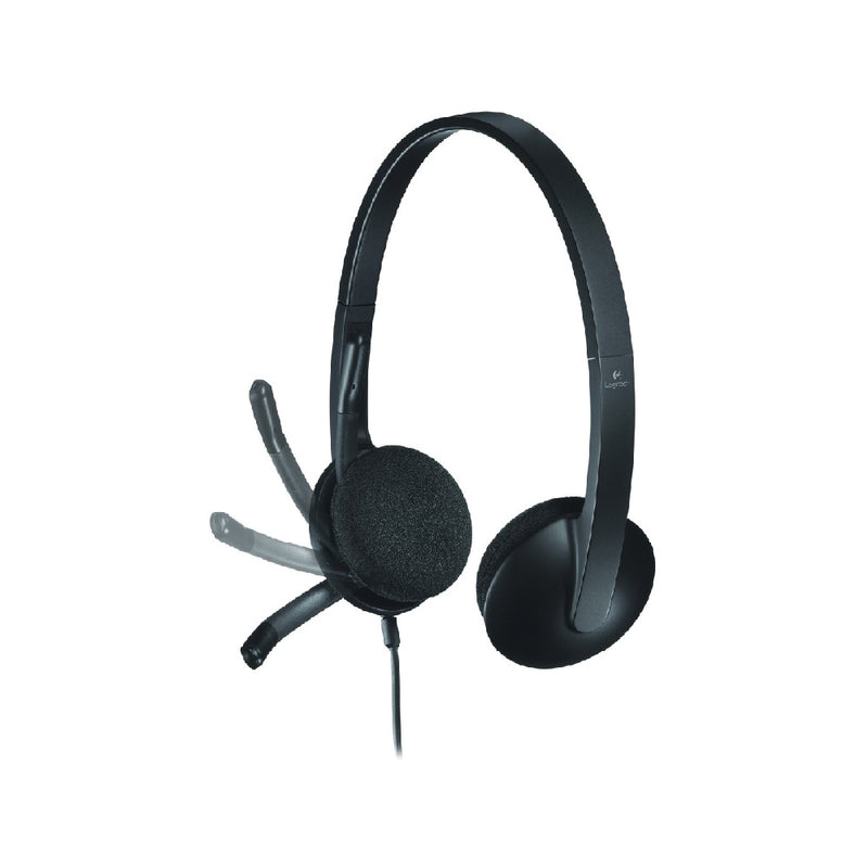 LOGITECH H340 USB PC Headset with Noise-Cancelling Mic