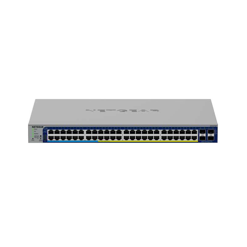 NETGEAR GS752TXUPv3 52-Port Gigabit Ethernet Smart Managed Pro PoE Switch (640W)