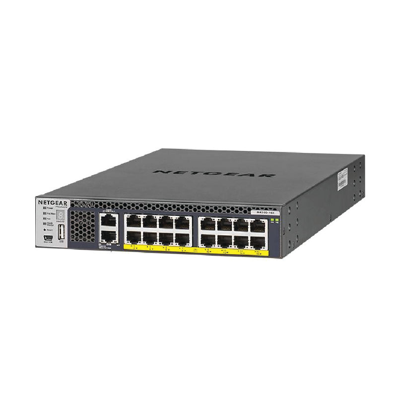 NETGEAR XSM4316PA 16-Port Fully Managed Switch M4300-8X8F, 16x10G, 8x10GBASE-T