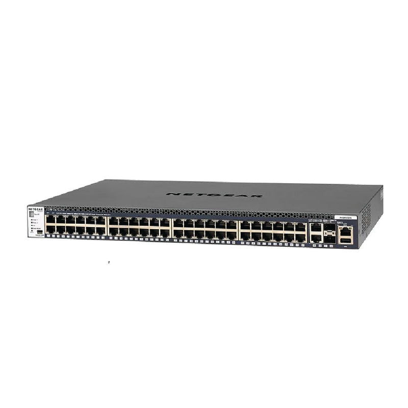 NETGEAR GSM4352S 48-Port Fully Managed Switch M4300-52G, 48x1G, 2x10GBASE-T, 2xSFP+, Stackable