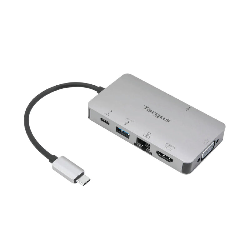 Targus USB-C DP Alt Mode Single Video 4K HDMI/VGA Docking Station with 100W PD Pass-Thru