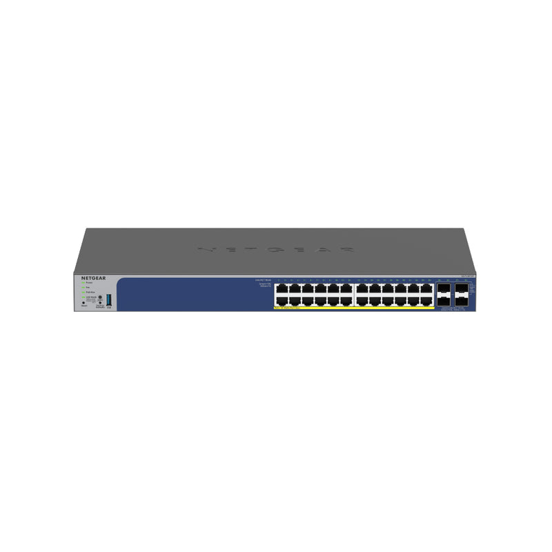 NETGEAR GS728TXPv3 28-Port Gigabit Ethernet Smart Managed PoE+ Switch (190W)