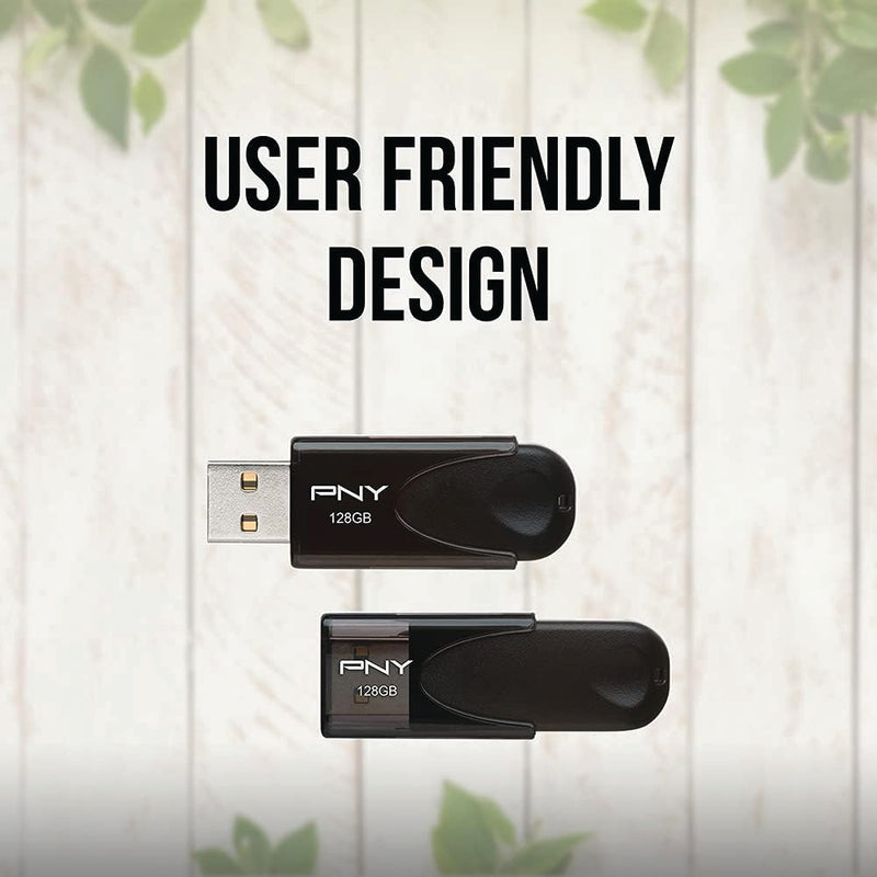 PNY Attache 4 16GB USB 2.0 flash drive (Black)