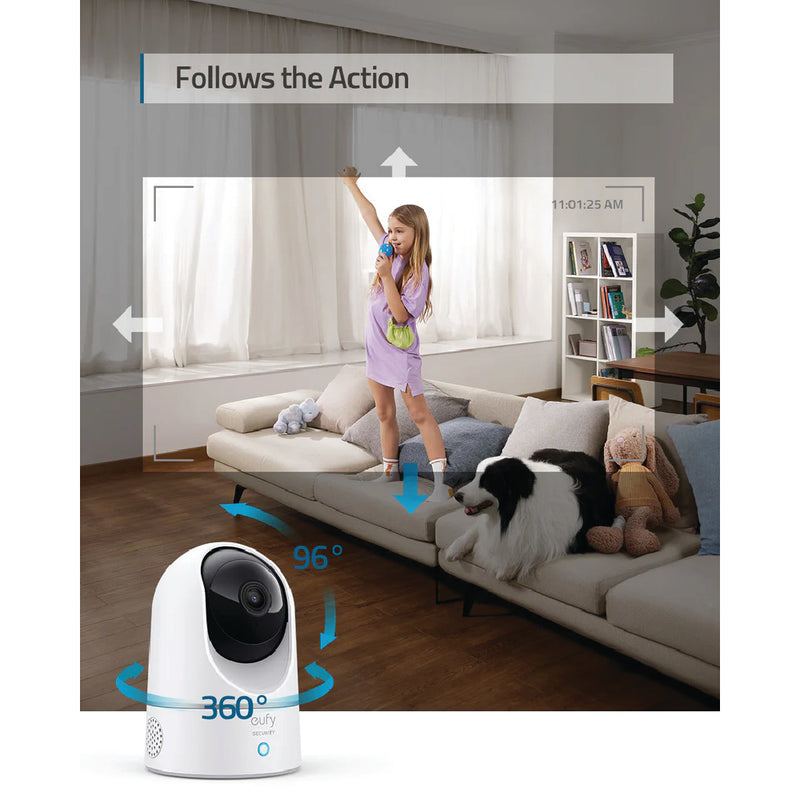 EUFY T8410 Indoor Cam E220 2K Security Camera