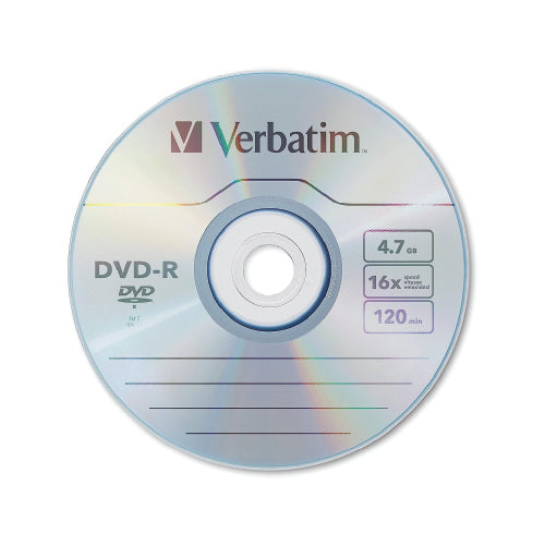Verbatim AZO DVD-R 4.7GB 16X with Branded Surface - 10pk Slim Case