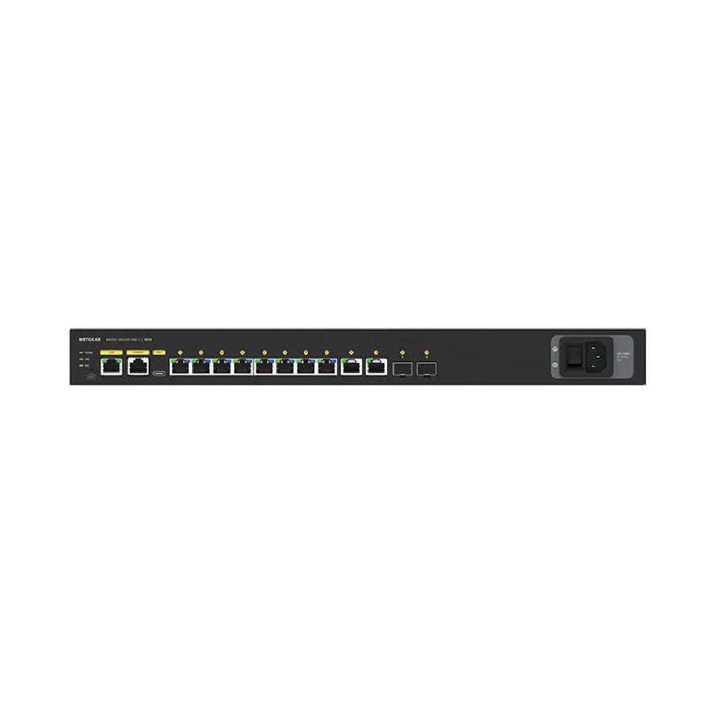 NETGEAR GSM42124UX AV Line M4250-10G2XF-PoE++ 8x1G Utra90 PoE++ 802.3bt 720W 2x1G and 2xSFP+ Managed Switch