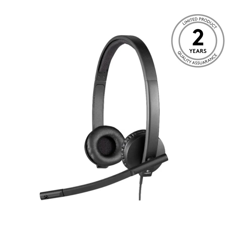 LOGITECH H570E Headset with Noise Cancelling Mic