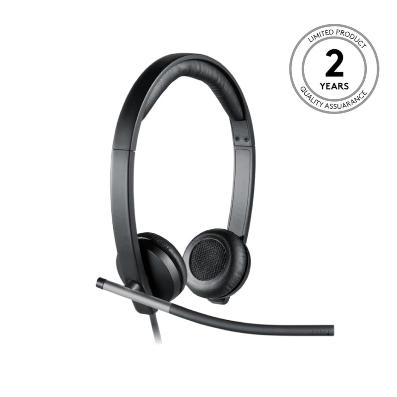 LOGITECH H650E Headset with Noise Cancelling Mic