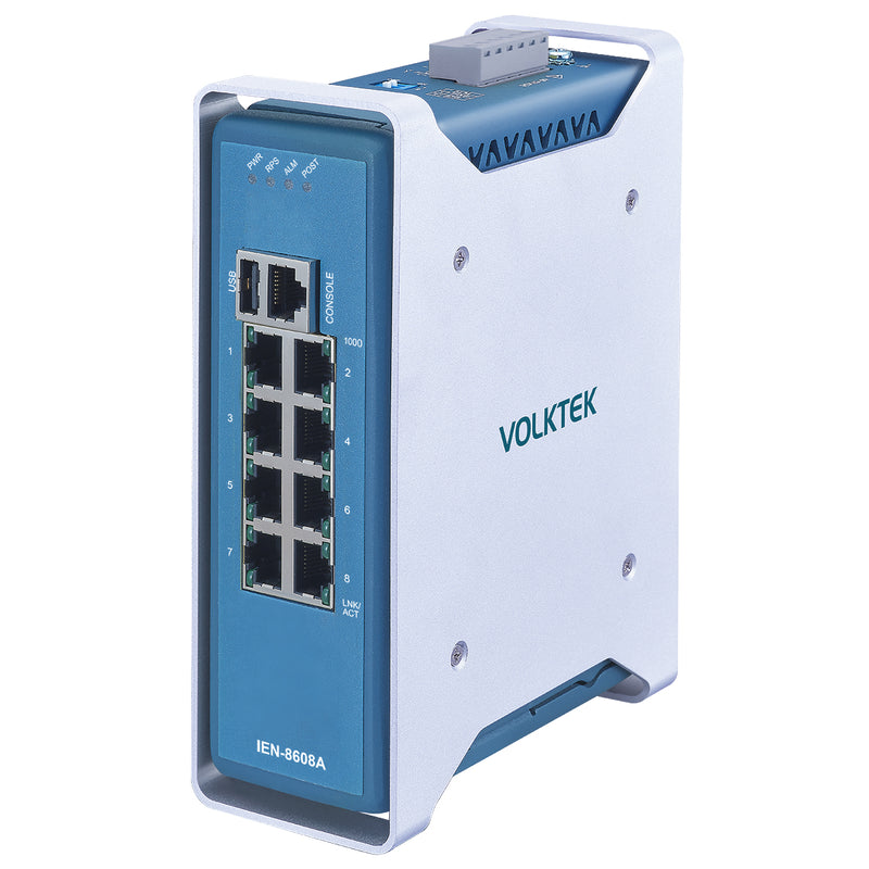 VOLKTEK IEN-8608A 8 Ports GbE Managed Switch