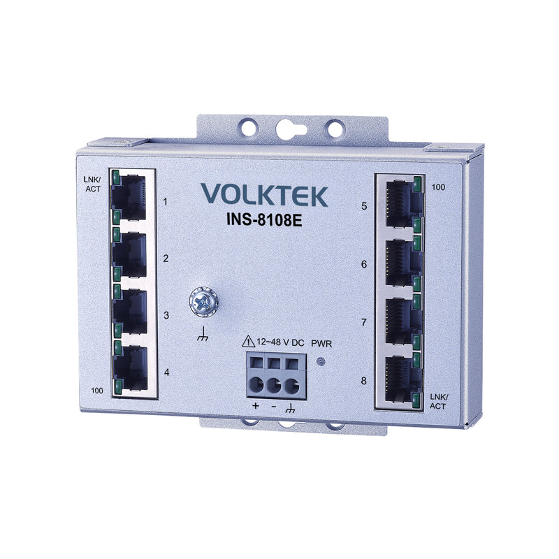 VOLKTEK INS-8108E 8-Ports FE Unmanaged Switch