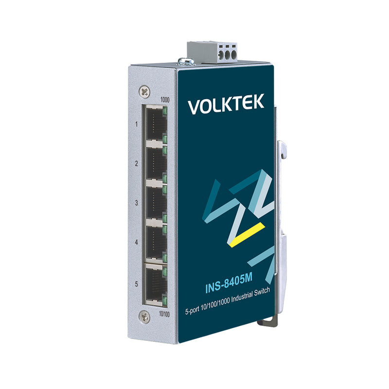 VOLKTEK INS-8405M 5 Ports GbE DNV GL Certified Unmanaged Switch