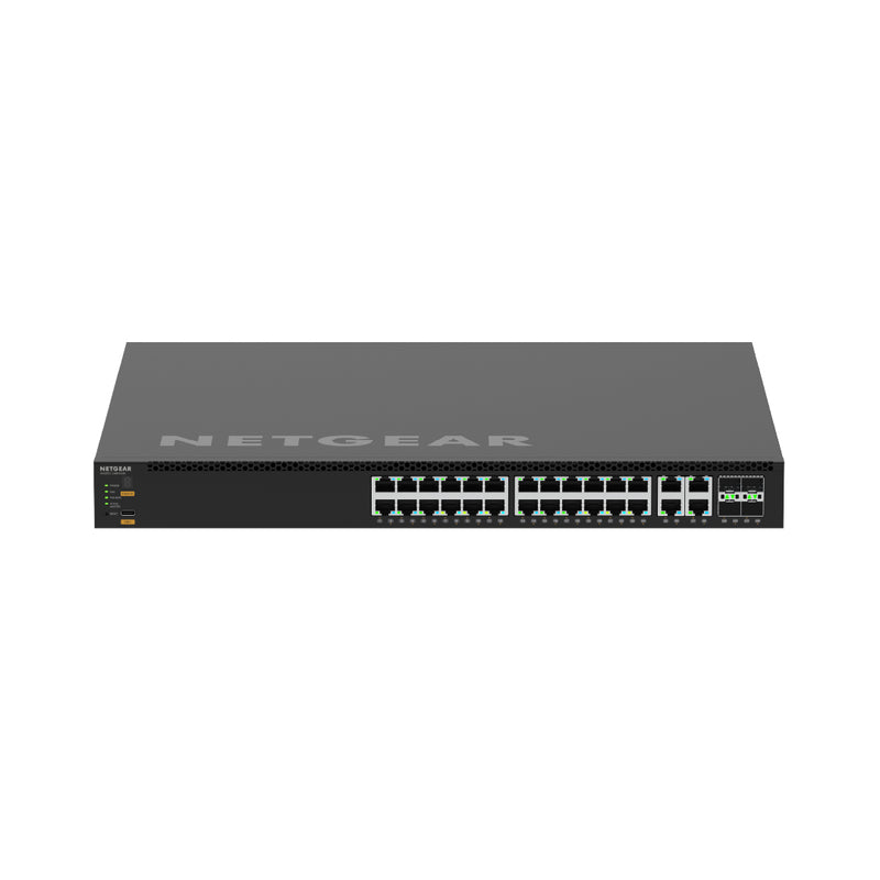 NETGEAR M4350-24M4X4V Managed Switch (MSM4332) 24x2.5G, 4x10G/Multi-gig PoE++, 4xSFP28 25G
