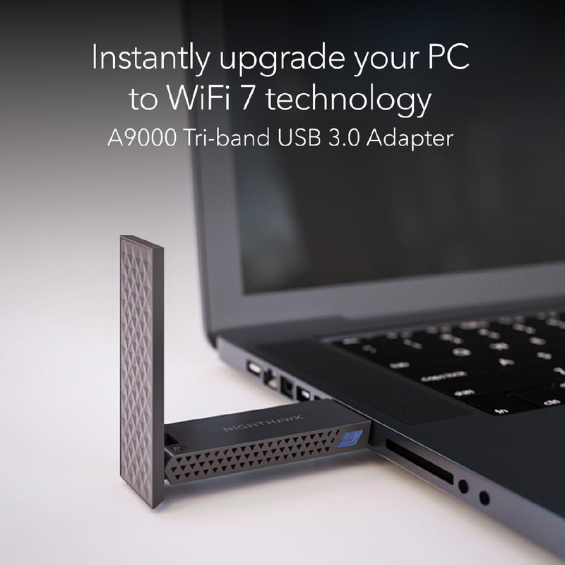 NETGEAR Nighthawk A9000 Tri-band WiFi 7 USB 3.0 Adapter