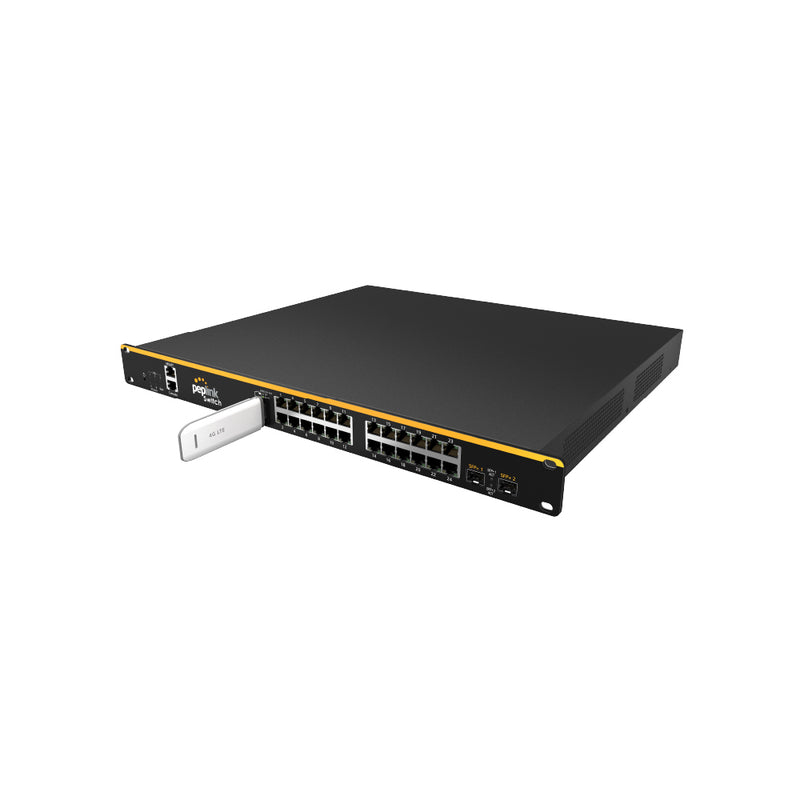 PEPLINK PSW-24-850W 24-Port 850W PoE Enterprise SD Gigabit Switch