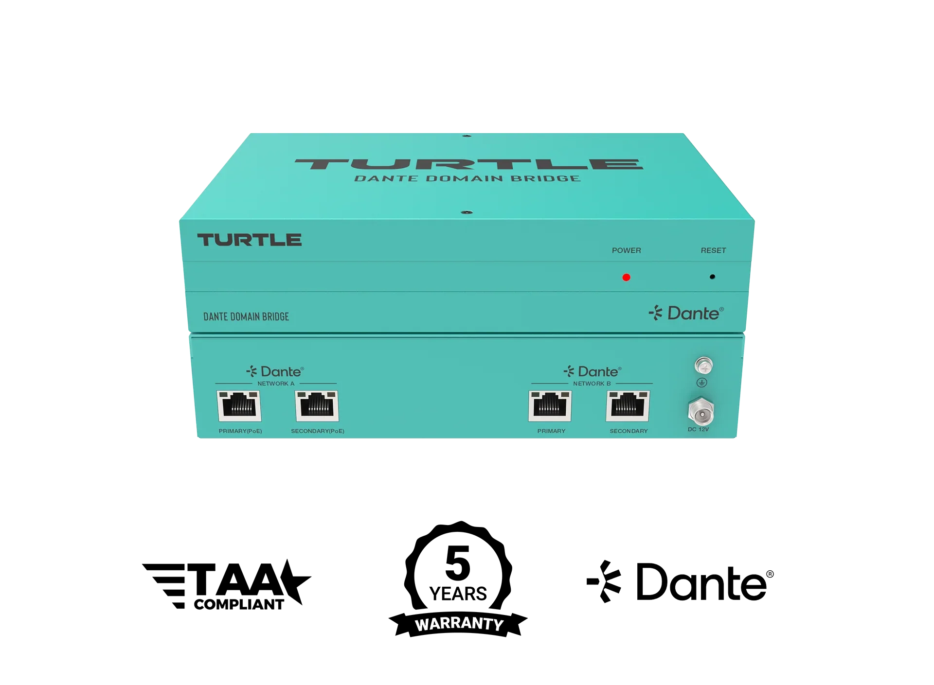TURTLE AV - Dante Domain Bridge with sampling rate conversion – Kaira ...