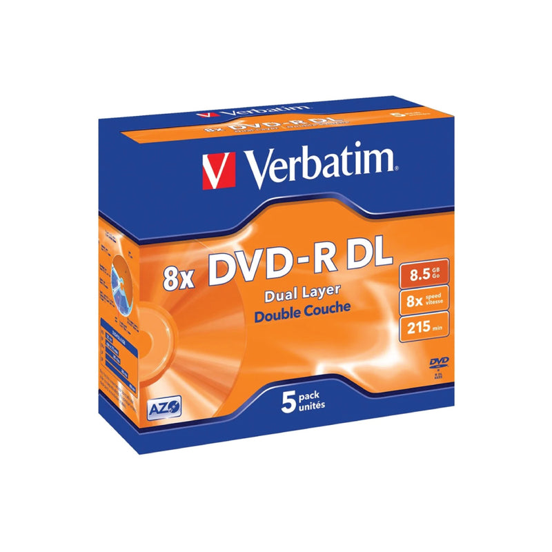 Verbatim DVD-R DL 8.5GB 8X 5PK
