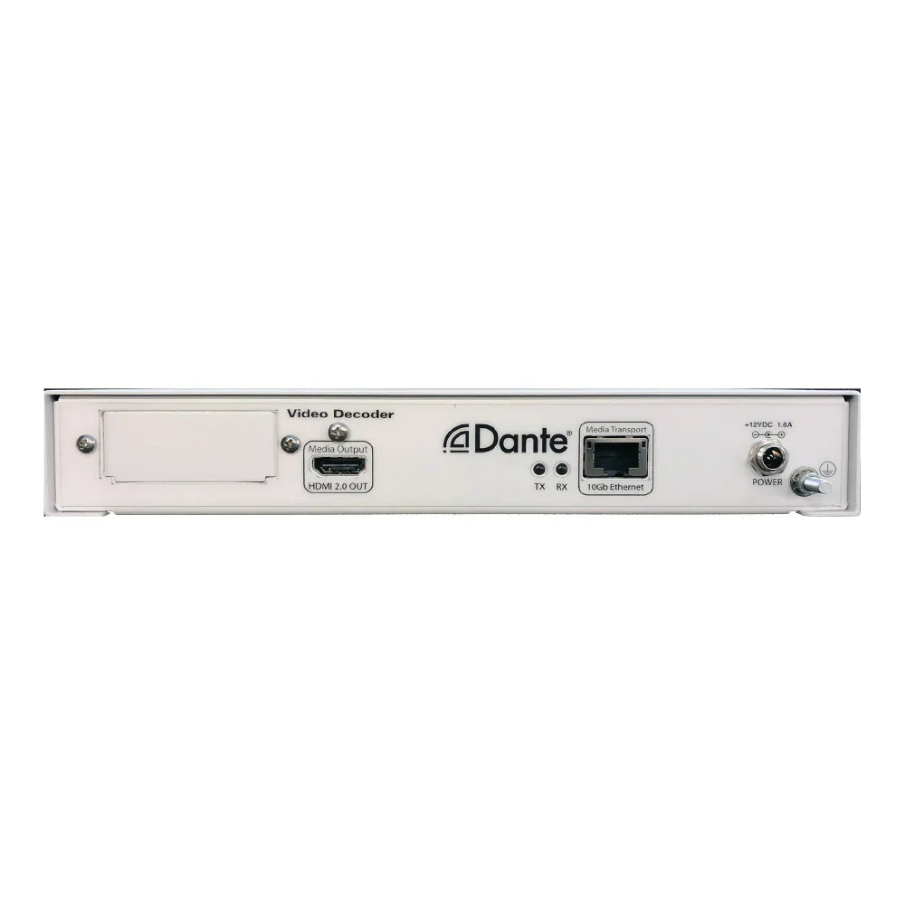ZEEVEE Z4KDF3UA ZyPer4K HDMI 2.0 Fiber Decoder with USB and Dante ...